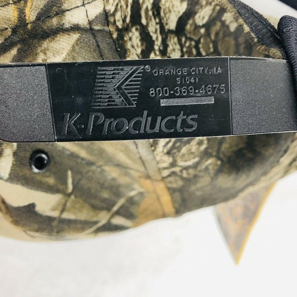 New Golden Harvest Hat K Products Snapback Camo Hunting Realtree Hardwoods - Picture 10 of 11